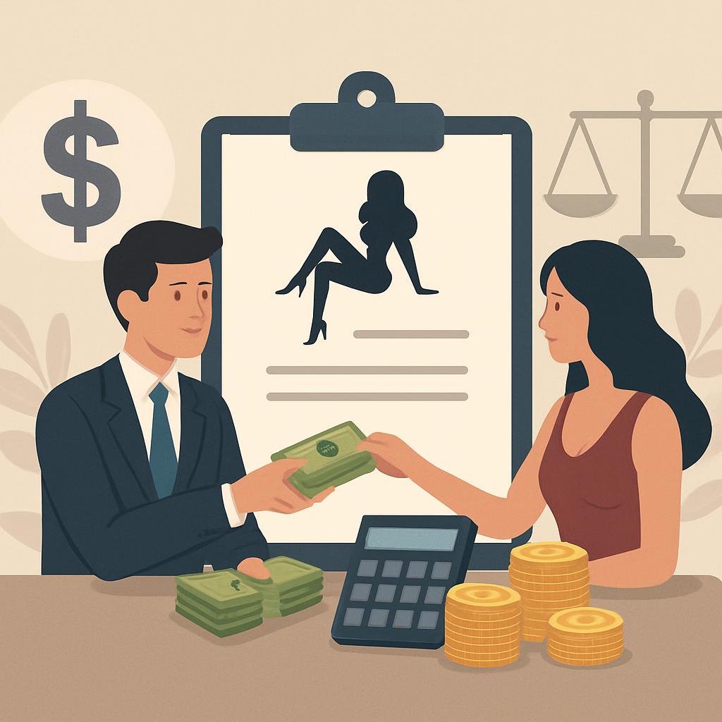 출장안마 비용 설명 하는 이미지 입니다